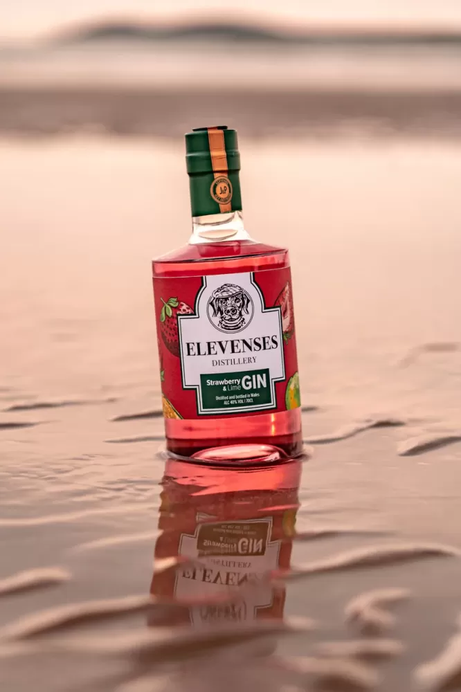 Elevenses, Strawberry and Lime Gin 