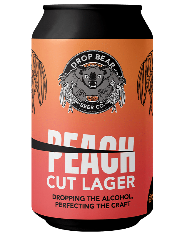 Drop Bear, Peach Cut Lager