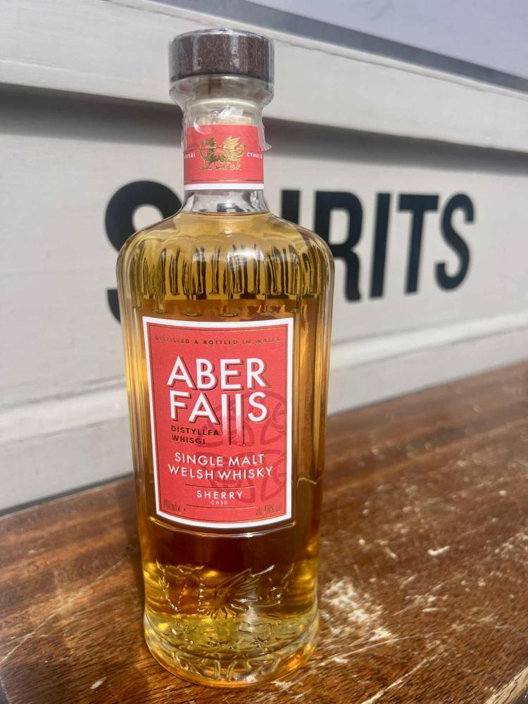 Aber Falls, Single Malt Welsh Whisky, Sherry Cask