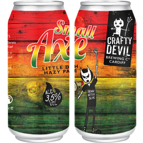 Crafty Devil Brewing Company SMALL AXE - 3.5% Little DDH Hazy Pale