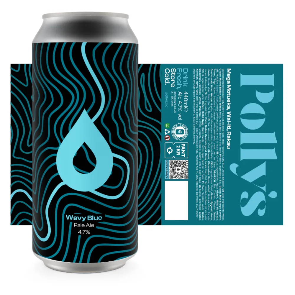 Polly's, Wavy Blue 