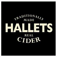 Hallets Real Cider Logo Hallets Real Cider, Welsh Craft Cider