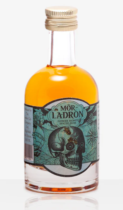 Mor Ladron, Gower Honey Spiced Rum Mor Ladron Rum, Gower Honey Spiced Rum, Spiced Rum
