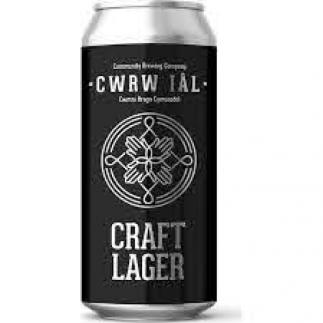 Cwrw Ial Craft Lager 4.3% 440ml Can
