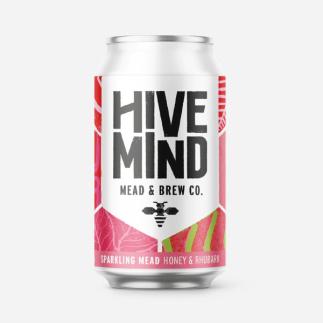Hive Mind, Sparkling Mead , Rhubarb
