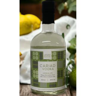 Cariad Vodka, Lemon and Lime, Clwydian Range Distillery