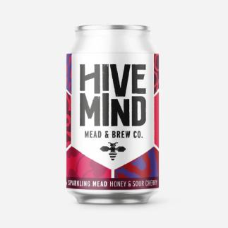 Hive Mind, Sparkling Mead, Sour Cherry