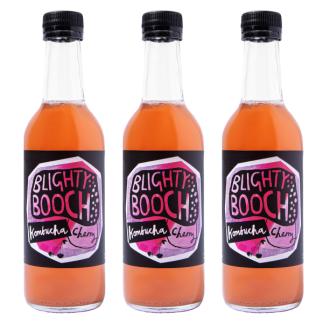 Blighty Booch Kombucha Cherry 6 x 330ml bottles