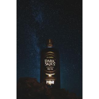  Da Mhile Dark Skies Organic Rum 40% abv 70cl