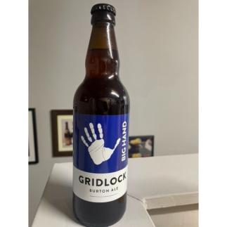 Big Hand Brewing Co Gridlock Burton Ale 7.3% Vol 500ml Bottle