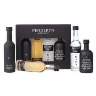 Penderyn `Spirit of Wales` Gift Set 4 x 5cl