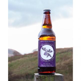 Purple Moose Whakahari Premium Bitter 4.3% abv 500ml bottle