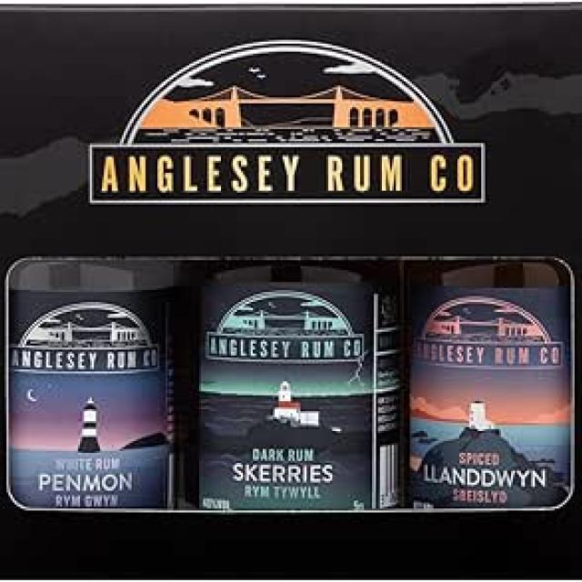 Anglesey Rum Co, Llanwddyn, Skerries, Penmon, Gift Set