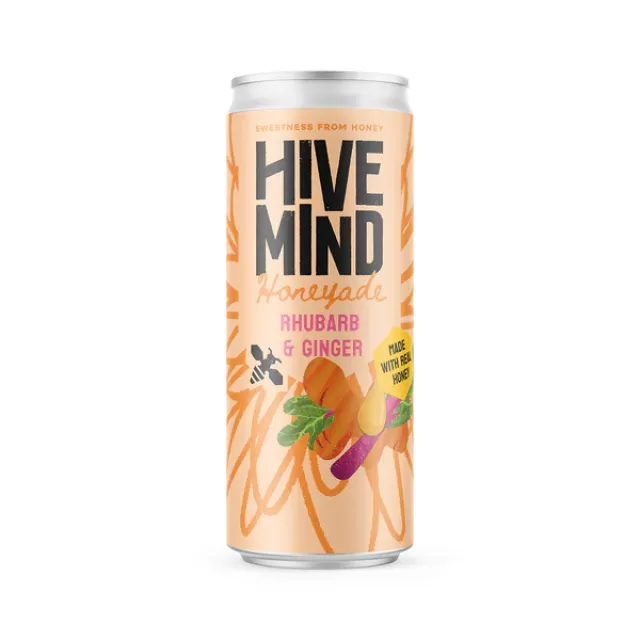 Hive Mind, Rhubarb and Ginger Honeyade