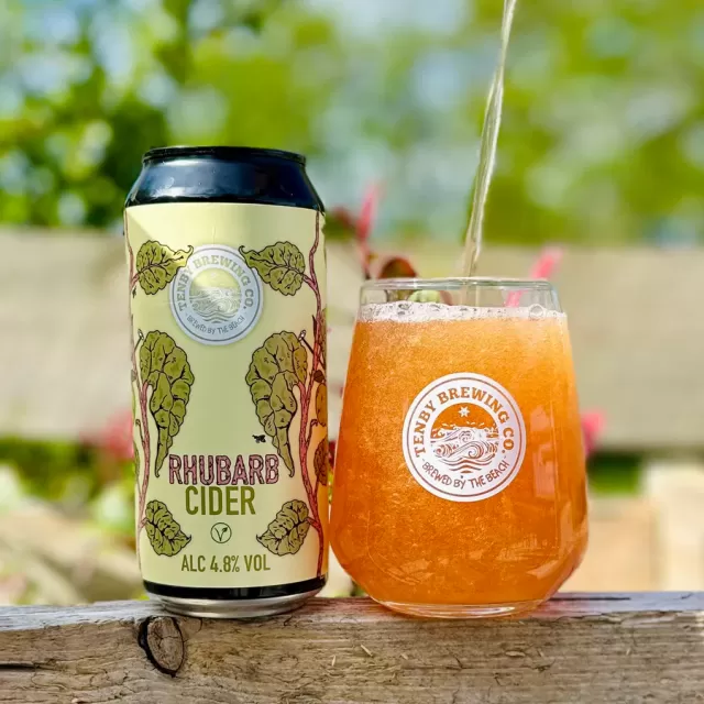 Tenby Brewing, Rhubarb Cider 