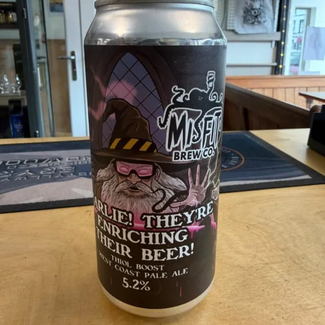 Misfit Brew Co, Charlie! They're Enriching Their Beer!