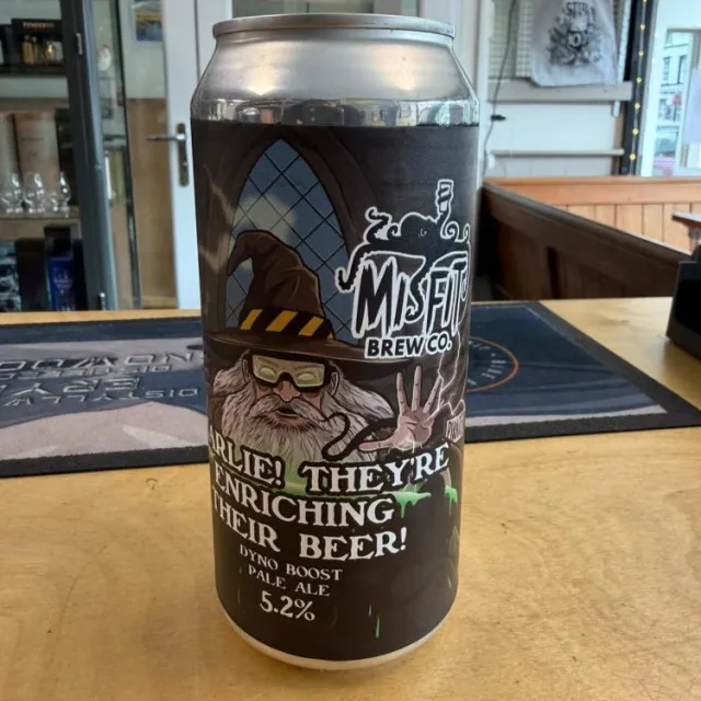 Misfit Brew Co, Charlie! They're Enriching Their Beer!