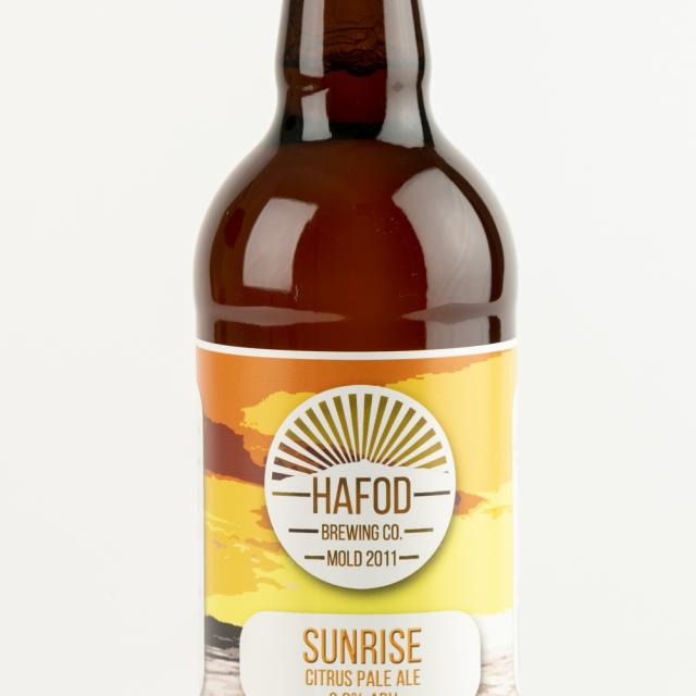 Hafod Sunrise Citrus Pale Ale 3.8%  500ml bottle