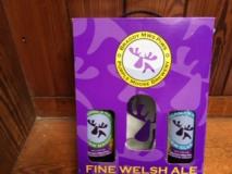 Purple Moose Gift Box 2 Bottles and Pint Glass